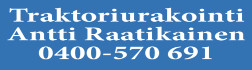 Traktoriurakointi Antti Raatikainen logo